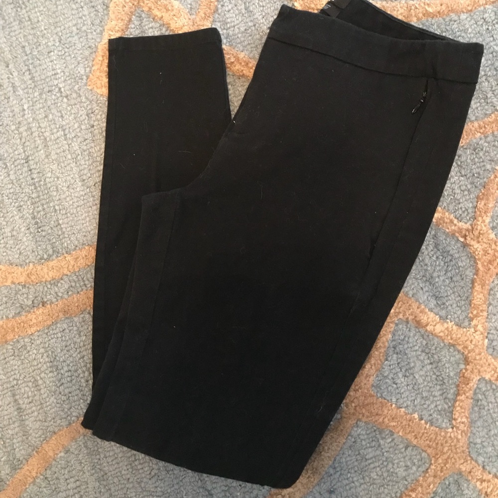 Modern fit  skinny black pants